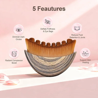 Facial Lymphatic Contour Dry Brush